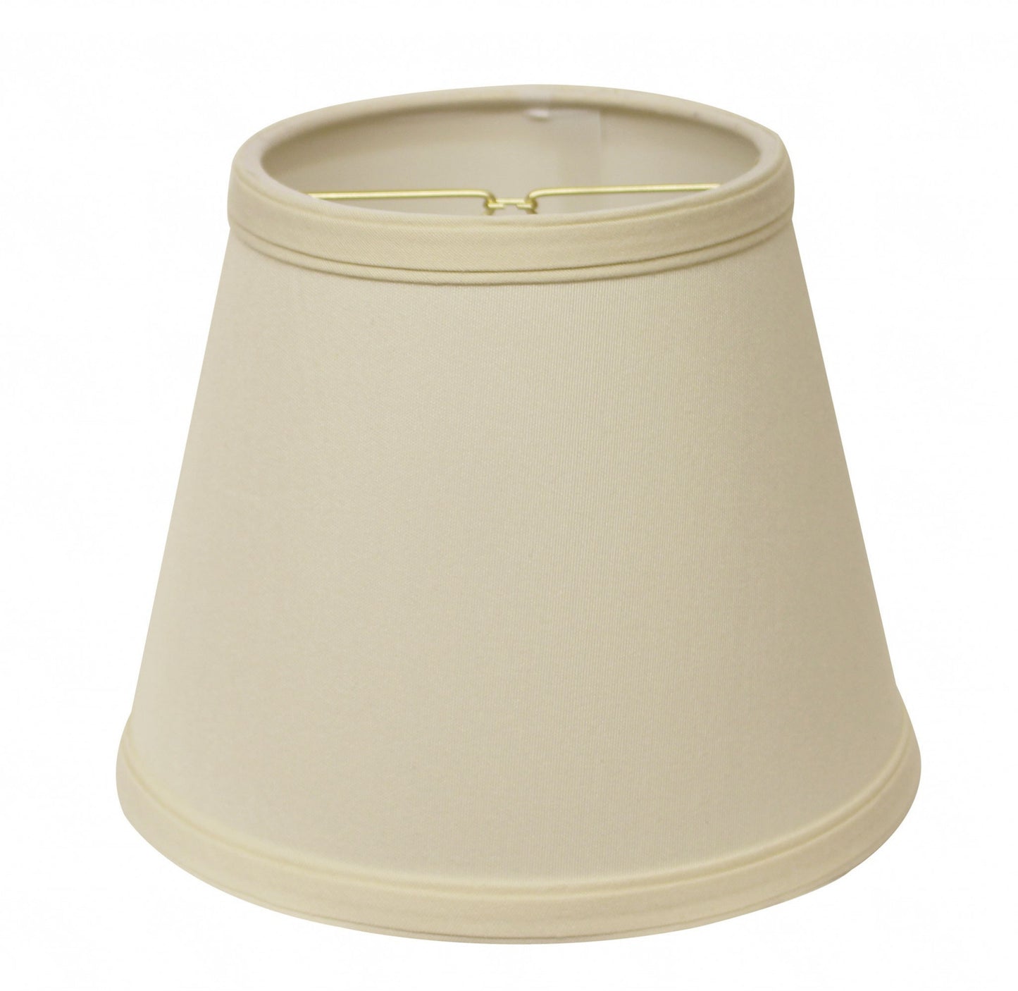 8" Ivory Empire Hardback Slanted No Slub Lampshade