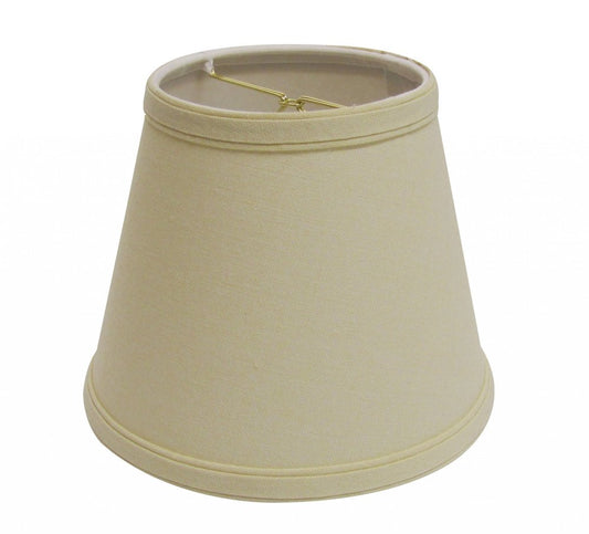 Beige Linen Empire Lamp Shade