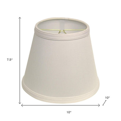 White No Slub Innsbruck Empire Lamp Shade
