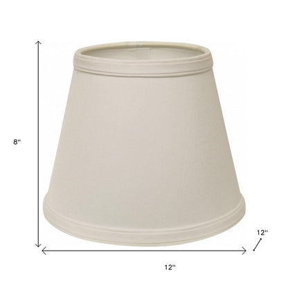 White No Slub Innsbruck Empire Lamp Shade