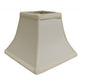 Ivory No Slub Innsbruck Print Square Lamp Shade