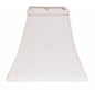 10" White Square Bell No Slub Lampshade