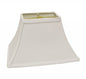 White No Slub Innsbruck Bell Lamp Shade