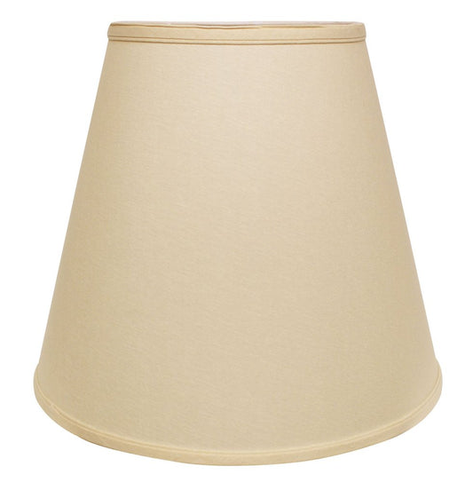 Beige Paper Empire Lamp Shade