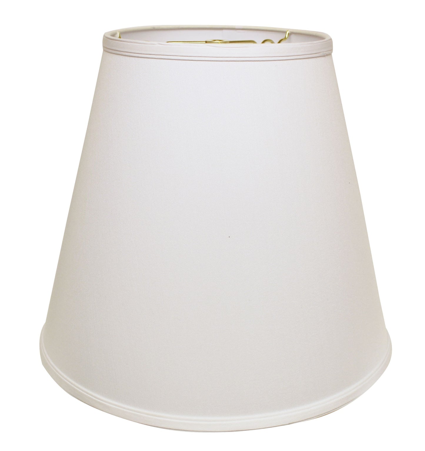 White No Slub Innsbruck Empire Lamp shade 16"W Bottom
