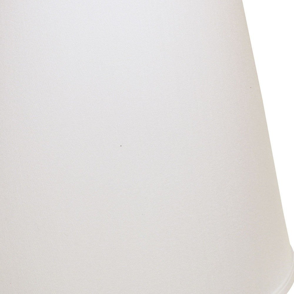 White No Slub Innsbruck Empire Lamp shade 16"W Bottom