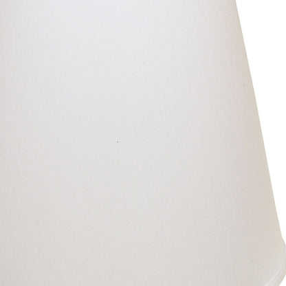 White No Slub Innsbruck Empire Lamp shade 16"W Bottom