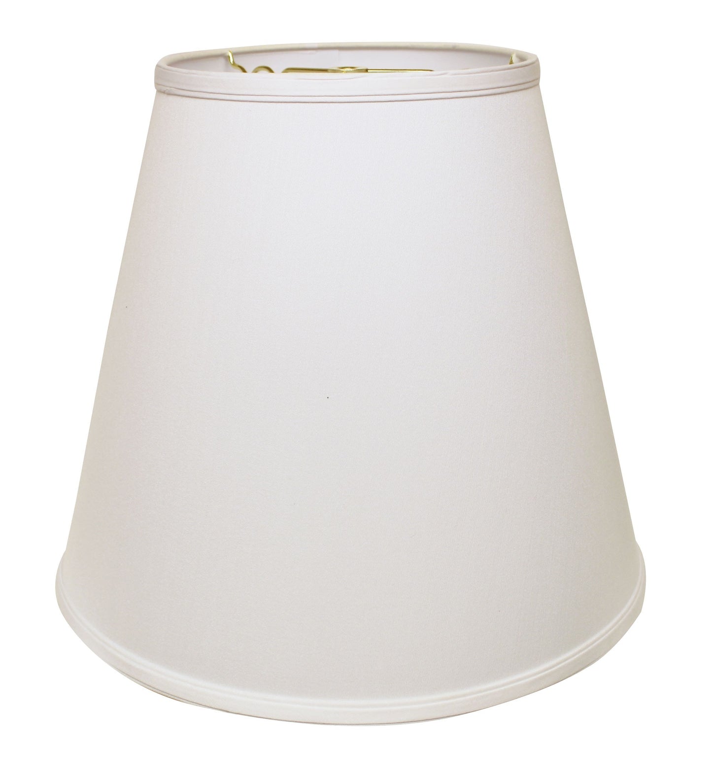 White No Slub Innsbruck Empire Lamp shade 16"W Bottom
