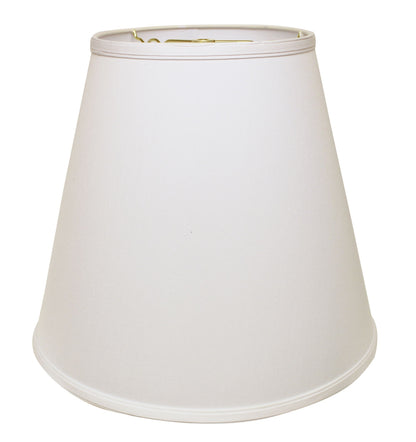 White No Slub Innsbruck Empire Lamp shade 16"W Bottom