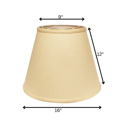 Beige Linen Empire Lamp Shade