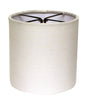 Snow Linen Drum Lamp Shade