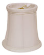 White Tissue Shantung Drum Lamp Shade
