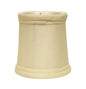 Ivory Tissue Shantung Drum Lamp Shade