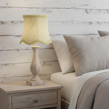Slate Gray Silk Bell Lamp Shade
