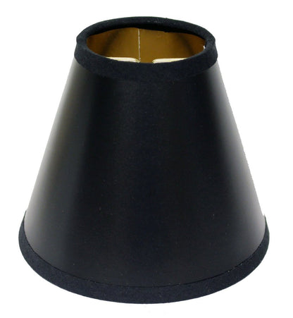 Black Parchment Empire Lamp Shade