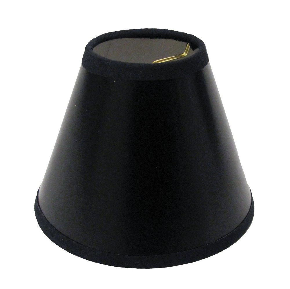 Black Parchment Empire Lamp Shade