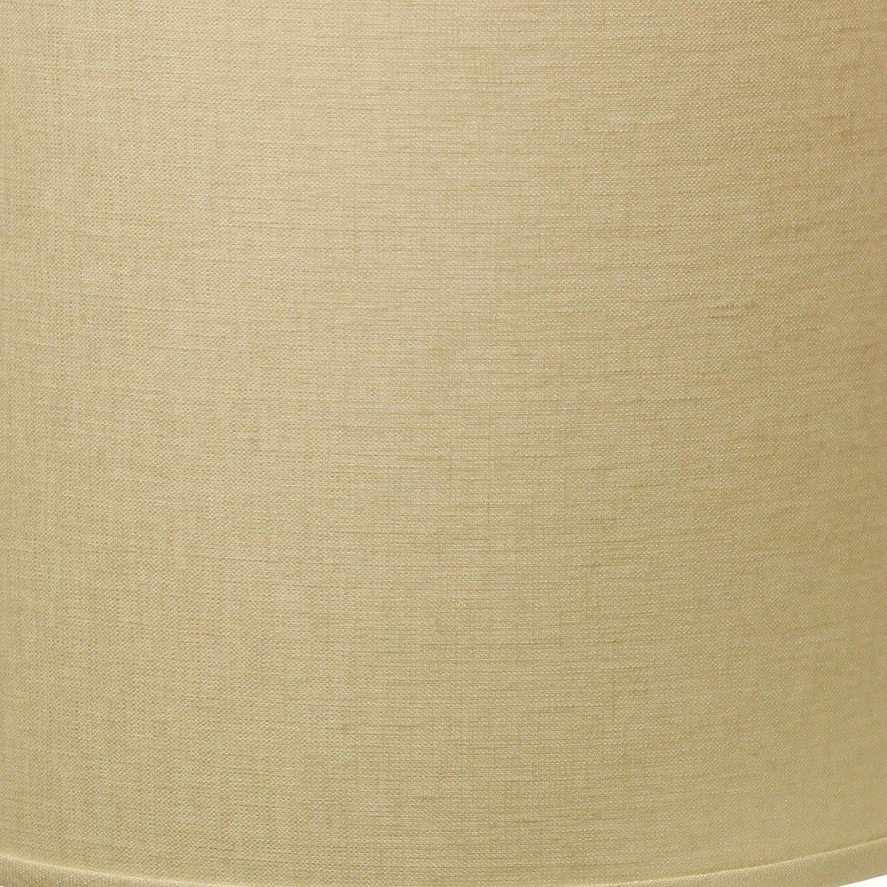 Beige Linen Drum Lamp Shade