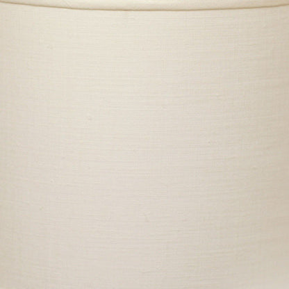 Dark Brown Linen Drum Lamp Shade