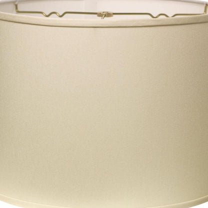 Ivory No Slub Innsbruck Drum Lamp Shade