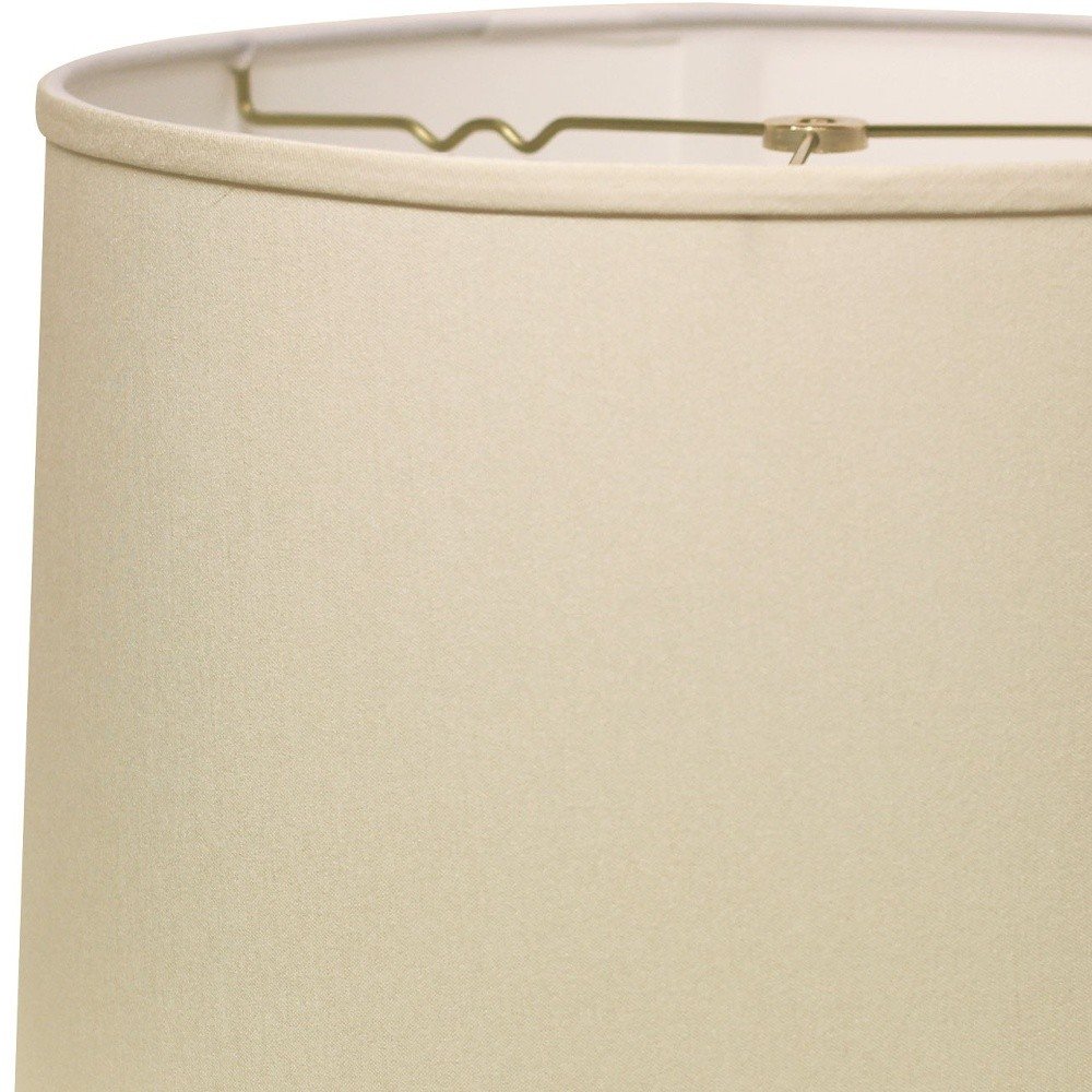 Ivory No Slub Innsbruck Drum Lamp Shade