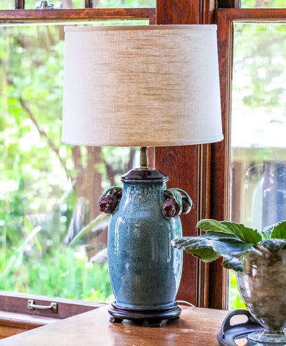 Light Yellow Linen Drum Lamp Shade