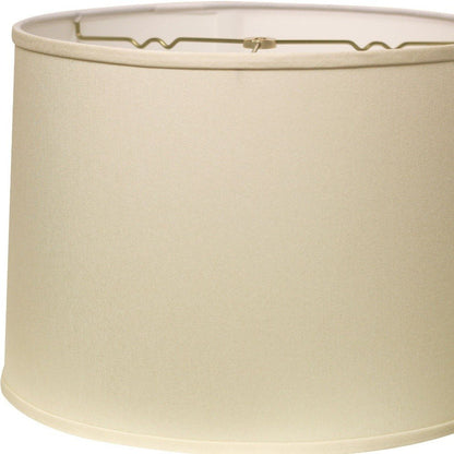 Ivory No Slub Innsbruck Drum Lamp Shade