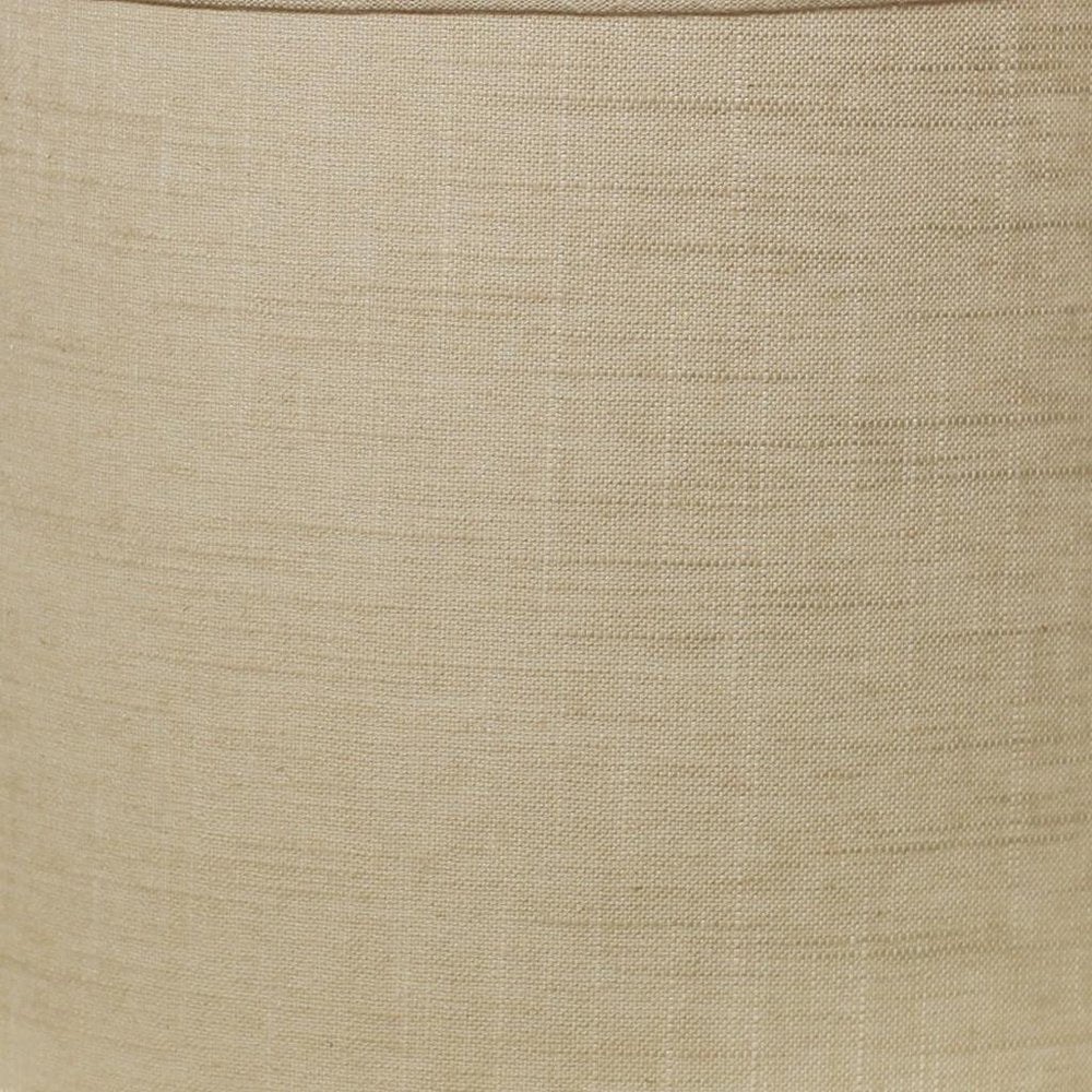 Light Yellow Linen Drum Lamp Shade