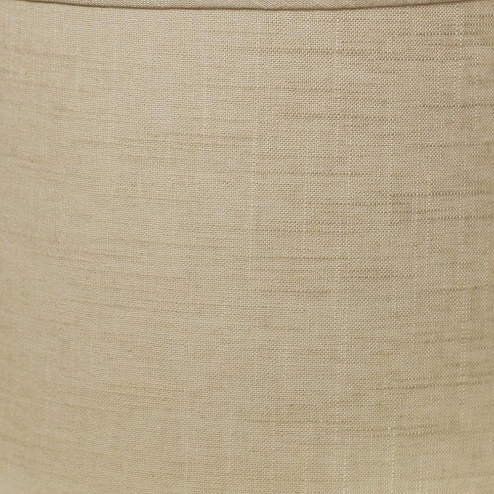 Light Yellow Linen Drum Lamp Shade