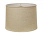 Light Yellow Linen Drum Lamp Shade