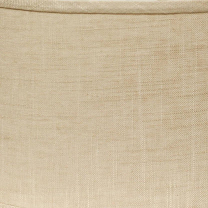 Light Yellow Linen Oval Lamp Shade