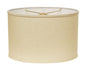 Beige Linen Oval Lamp Shade
