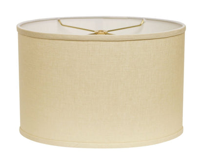 Beige Linen Oval Lamp Shade