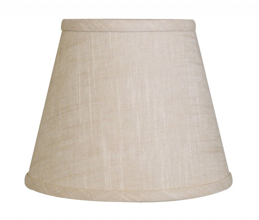 Light Yellow Linen Empire Lamp Shade