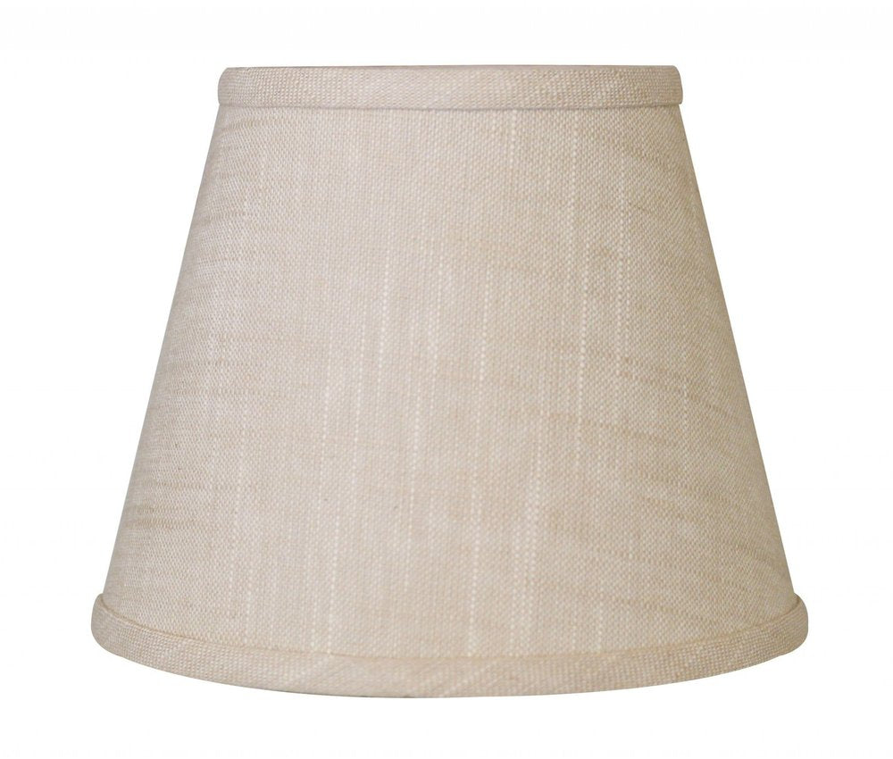 Light Yellow Linen Empire Lamp Shade