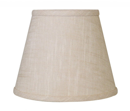 Light Yellow Linen Empire Lamp Shade