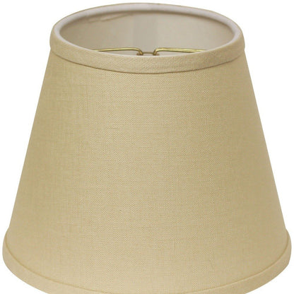 Beige Linen Empire Lamp Shade