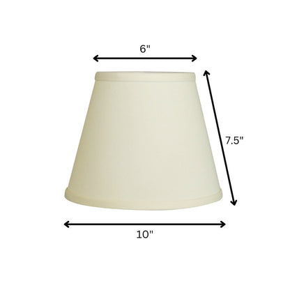 Ivory No Slub Innsbruck Empire Lamp Shade