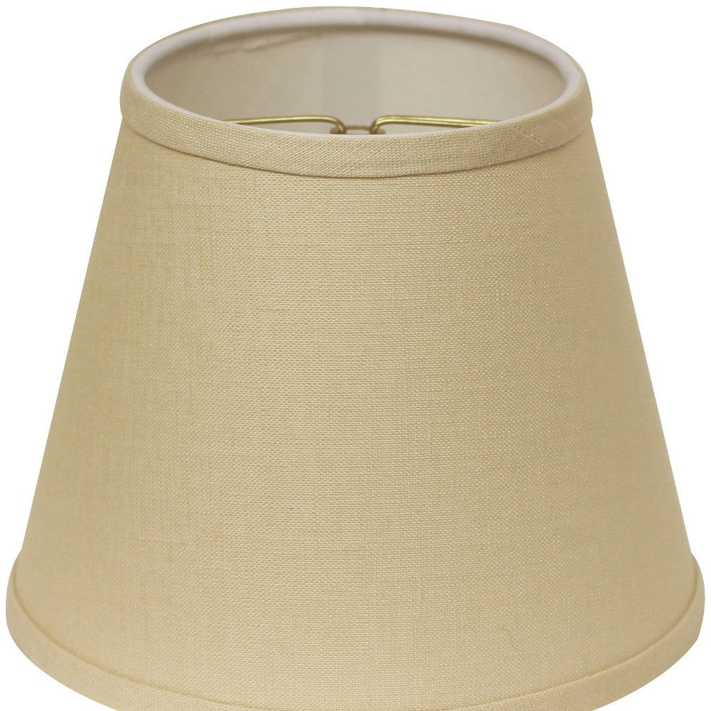 10" Parchment Biege Hardback Empire Linen Lampshade