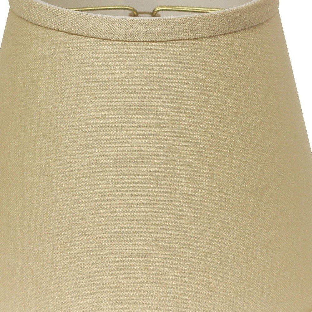 Beige Linen Empire Lamp Shade