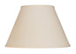 12" Ivory Premium Empire Slanted No Slub Lampshade