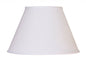 White No Slub Innsbruck Empire Lamp Shade