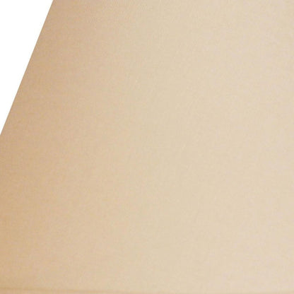12" Parchment Biege Premium Empire Slanted Linen Lampshade