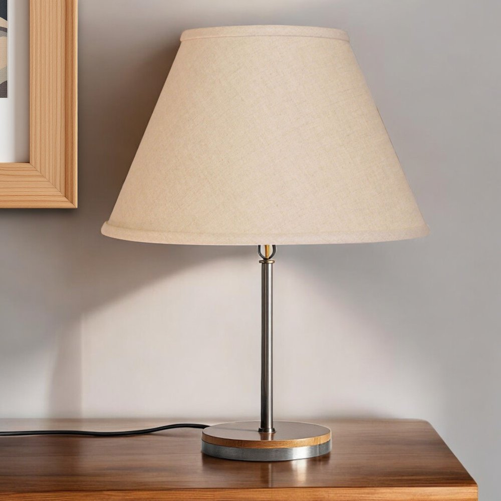 Dark Brown Linen Empire Lamp Shade