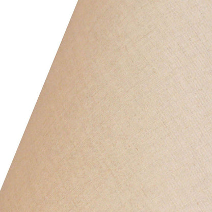 White Linen Empire Lamp Shade