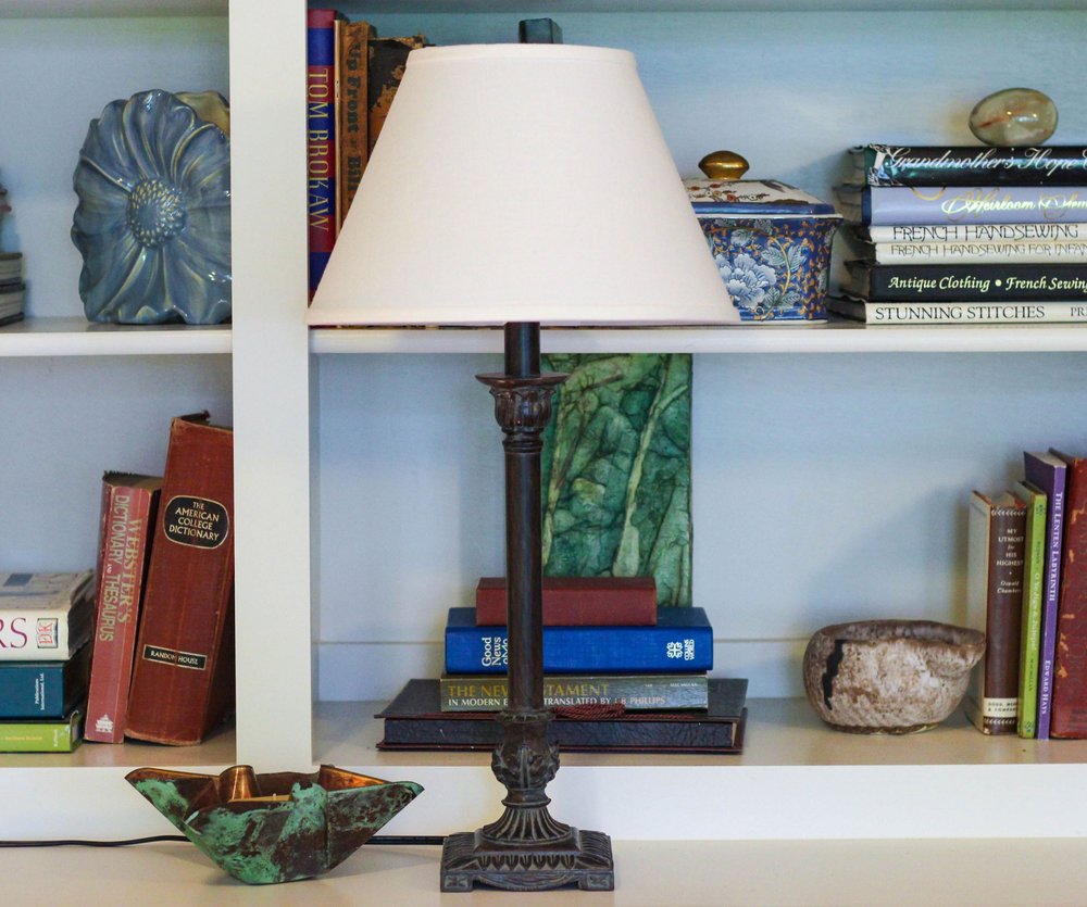 Dark Brown Linen Empire Lamp Shade