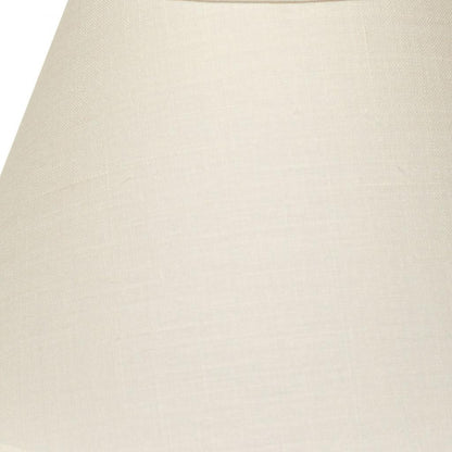 12" Dark Wheat Premium Empire Slanted Linen Lampshade