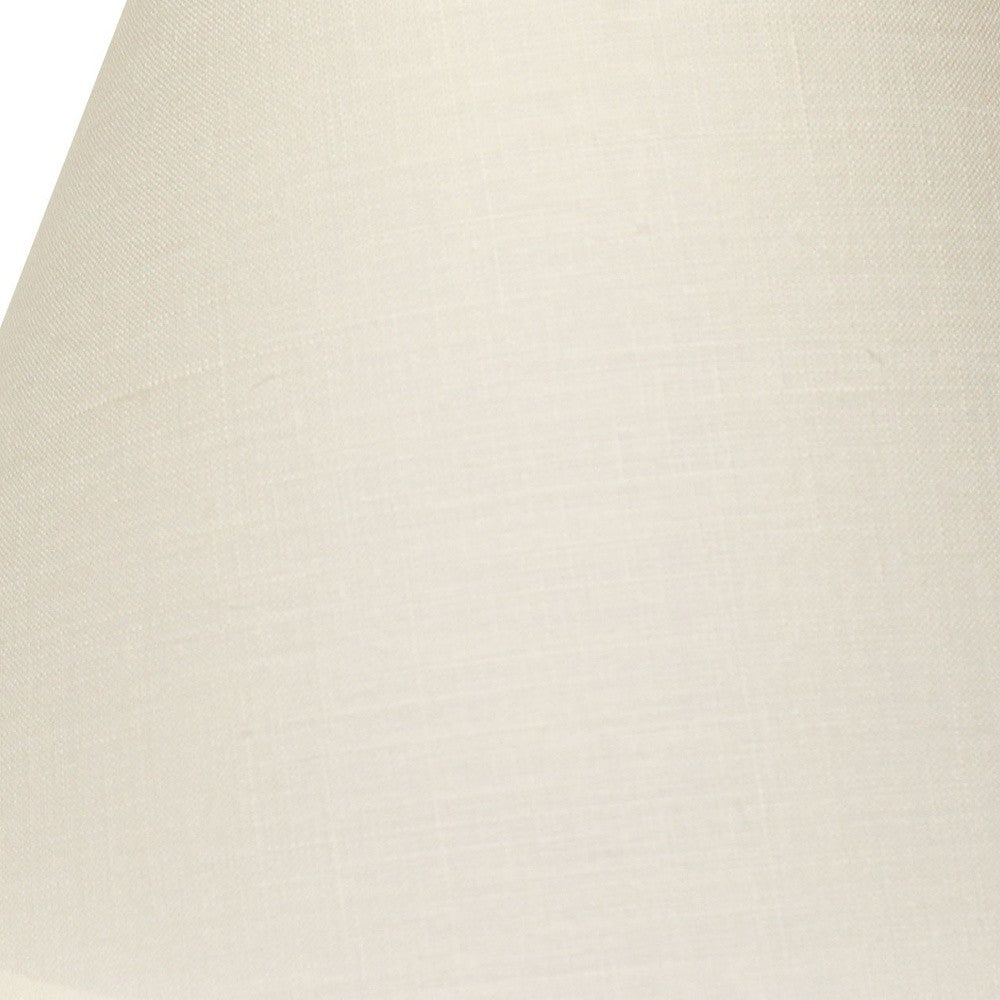 12" Dark Wheat Premium Empire Slanted Linen Lampshade