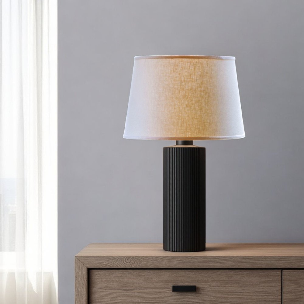 Beige Linen Empire Lamp Shade