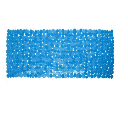 35" Blue Spa Pebbles Non Slip Bathtub Mat