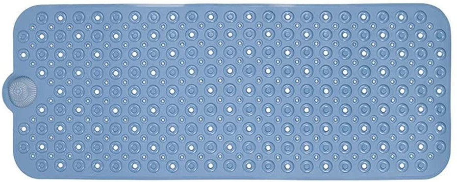 40" Blue Bubbles Non Slip Bathtub Mat